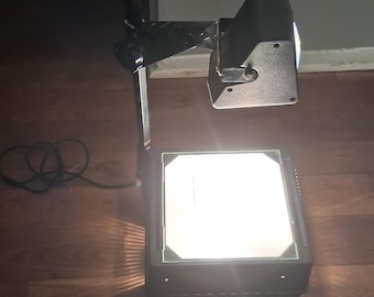 Da-Lite G-200 Overhead Projector Vintage Made in USA Tested Works READ
