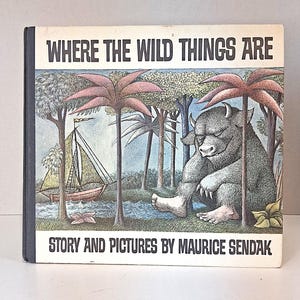 Where The Wild Things Are by Maurice Sendak 1st Edition Early Printing 1963
