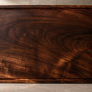 Solid Walnut Cutting Board or Charcuterie board.  Various sizes