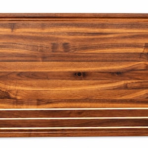 Solid Walnut Maple Cutting Board: Heirloom Durability, Kitchen Statement Piece