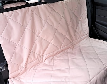 Funda acolchada impermeable personalizada para asiento de coche: protector para mascotas y perros (3 plazas disponibles)