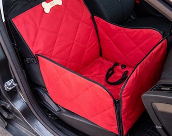 Funda impermeable para asiento de coche - Resistente a arañazos, protector para perros pequeños y grandes, resistente - Hamaca antideslizante, accesorios de viaje