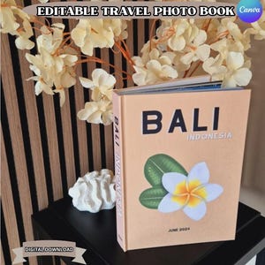Photo book | Coffee Table Book | Coffee table photo book | Canva Editable | Step-by-Step Guide | Dutch | English