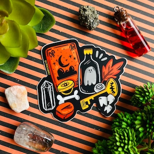 WITCHY THINGS - Naklejka winylowa