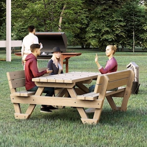 6' Picnic Table DIY Plans: Step-by-Step Build Guide (PDF Download)