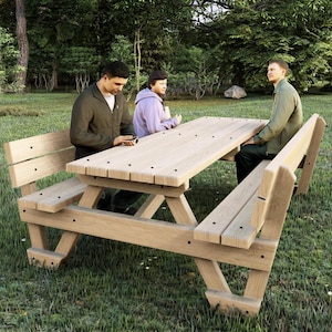 8' Picnic Table DIY Plans: Step-by-Step Build Guide (PDF Download)