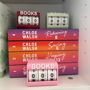 Contador de livros / contador de livros / contador de livros / para suas leituras: livros lidos, pendentes, comprados, acompanhamento de leitura