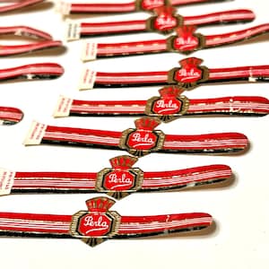 Vintage Cigar Bands- Perla set of 60