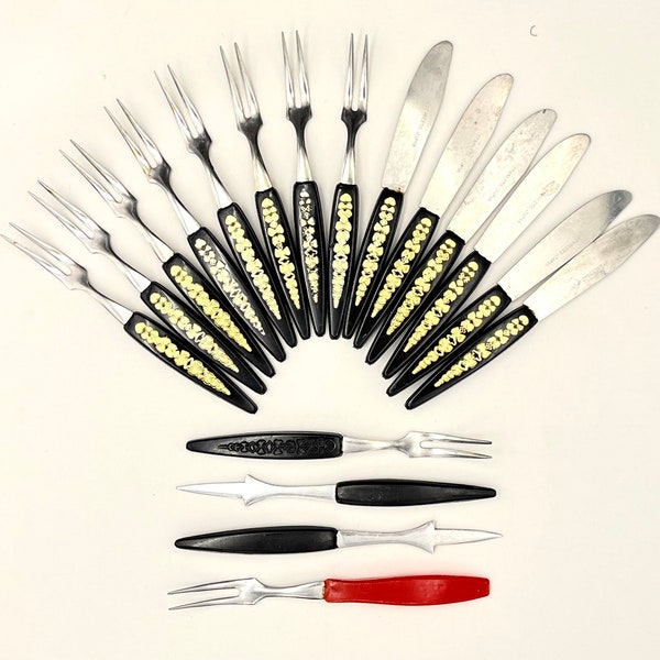 Appetizer Forks Etsy