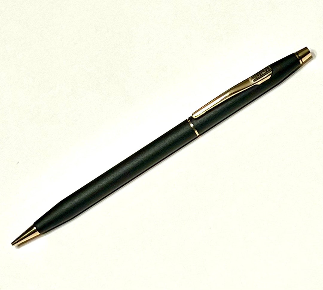 Cross Mechanical Pencil. Union 76 Corporate Gift. Matte Black and Gold
