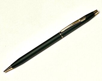 Cross  Mechanical Pencil. Union 76 corporate gift. matte black and gold. made in USA