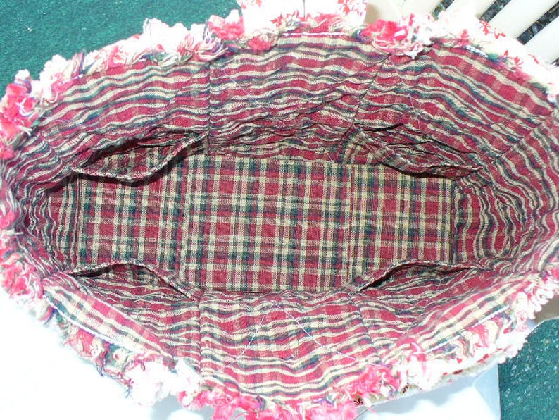 Ashlawnfarms Rag Quilt Strip Style Purse Tote Bag Tutorial Instructions PDF download image 4