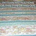 see more listings in the Rag Quilting Patterns section