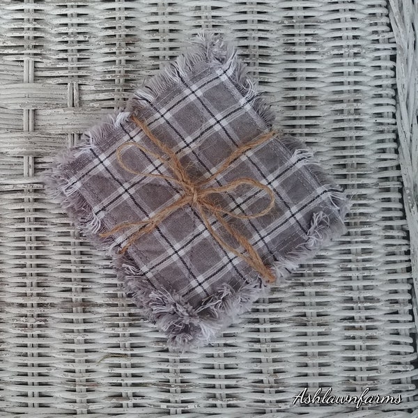 Homespun Mug Rugs - Etsy