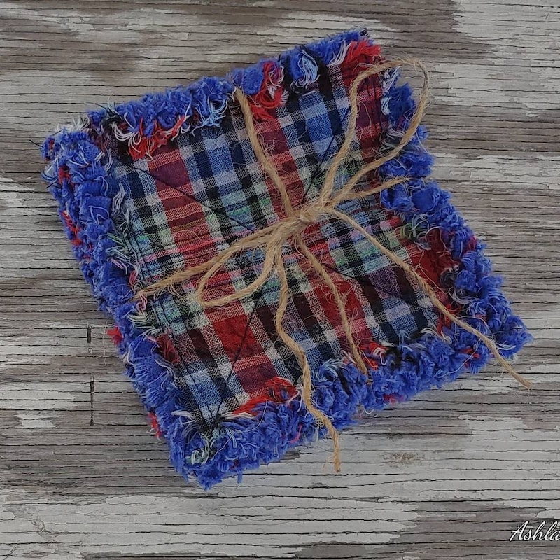 Homespun Mug Rugs - Etsy