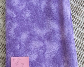 Destash Flannel Purple Tye Dye Marble 24 inches x 42 inches