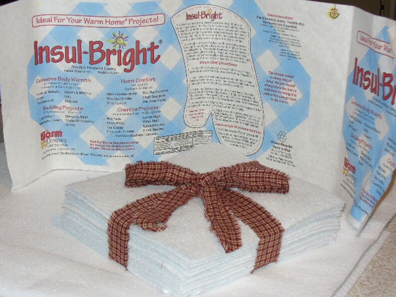 Insul Bright Squares Pot Holder Placemat Potholder Lining Etsy
