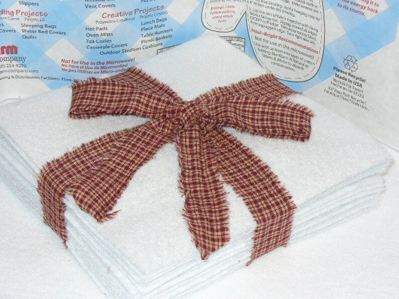 Insul Bright Squares Pot Holder Placemat Potholder Lining Etsy