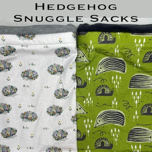Hedgehog Snuggle Sacks