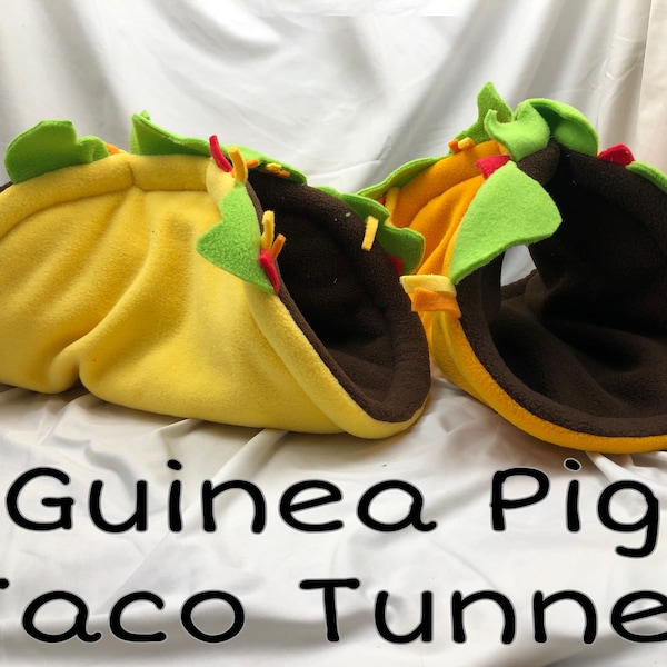Guinea Pig Taco Tunnel Hide