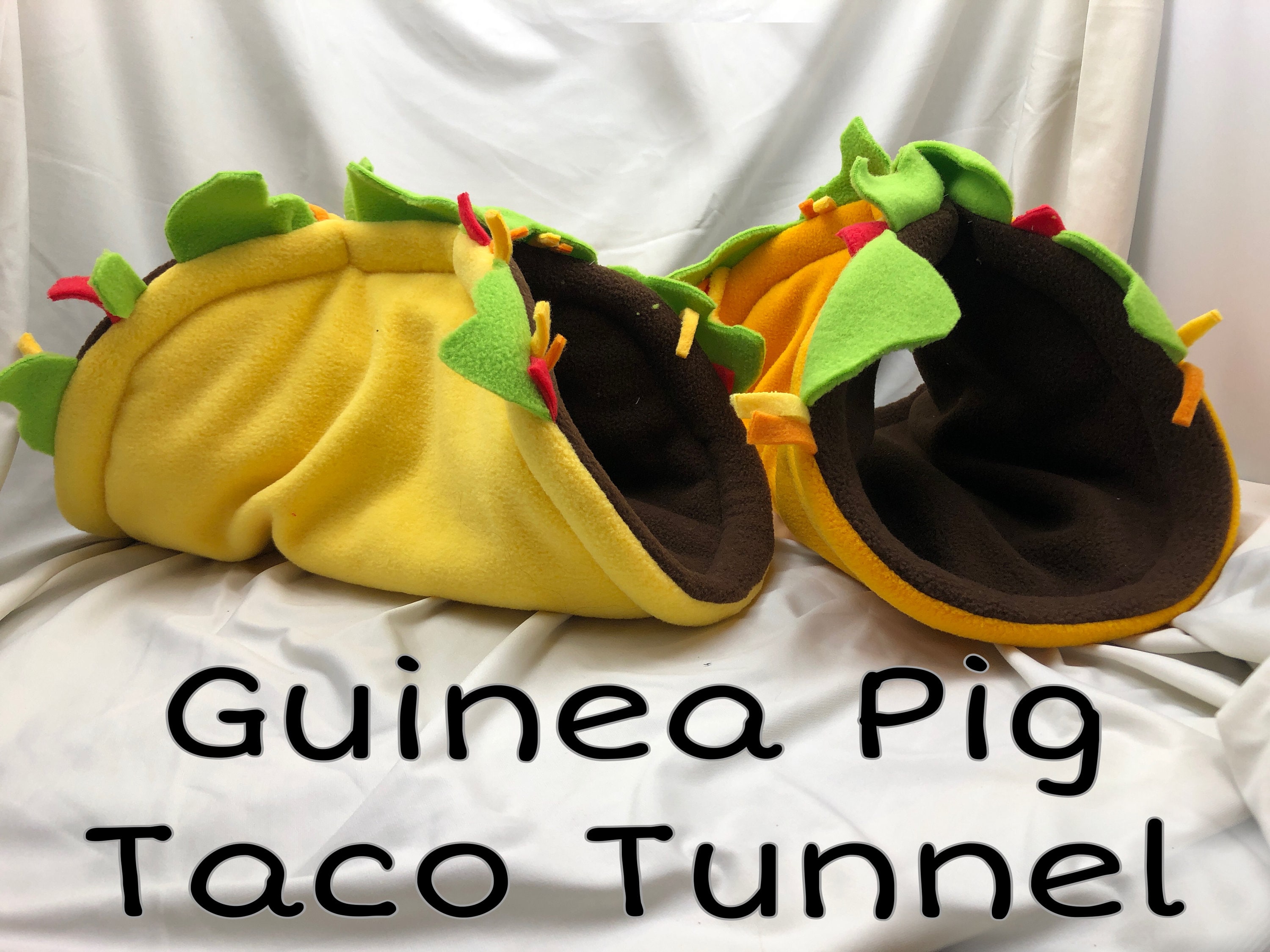 Guinea Pig Taco Tunnel Hide