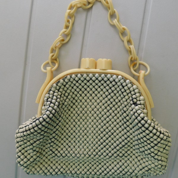 Vintage Whiting & Davis Alumesh handbag purse
