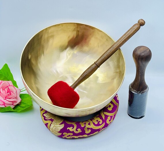 手打ちヒマラヤシンギングボウル：サウンドヒーリング瞑想ギフトセット
