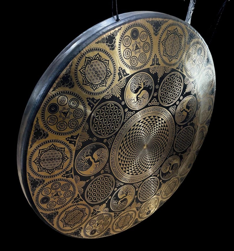 Healing Sound Gong – Relaxing Resonance for Better Sleep, Focus & Spiritual Harmony
Premium Etched Gong – Powerful Tones for Meditation, Sound Therapy & Well-Being