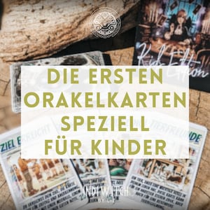 Individualisierbares Kinder-Kipper -Kartendeck im Comic Stil (Orakel /Kipperkarten/ Tarotkarten - Deutsch, für Anfänger, Kinder, Design)