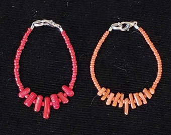 BJD Color Choice Coral Beaded Necklace Doll Jewelry