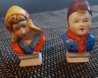 Occupied Japan porcelain salt and pepper shakers