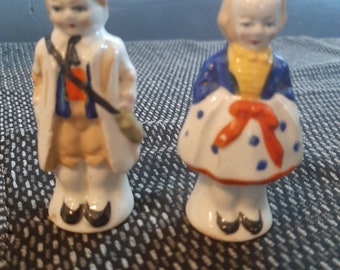Occupied Japan porcelain salt and pepper shakers