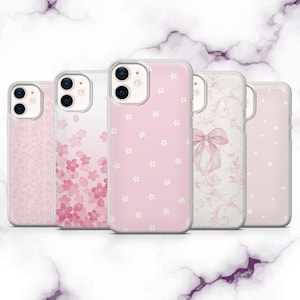 Light Pink Phone Case Pastel Pink Soft Girl Cover for iPhone 16, 15, 14, 13, 12, 11 | Samsung S25, S24, A16, A56 | Pixel 9A, 8Pro, 7A