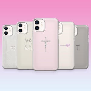 Christian Phone Case Jesus God Religion Cover for iPhone 17, 16, 15, 14, 13, 12, Samsung S24, S23FE, S22, A15, A54, Pixel 10 Pro, 9A, 8Pro