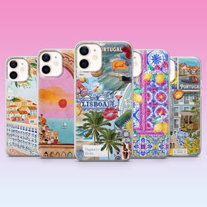 Portugal Phone Case Lisbon Portugal Tiles Cover for iPhone 16, 15, 14, 13, 12, 11, Samsung S25, S24, S23, Pixel 9Pro XL, 8Pro, 7A