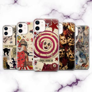 Circus Phone Case Clown Carnival Creepy Cover for iPhone 16, 15, 14, 13, 12, 11 | Samsung S25, S24, A16, A56 | Pixel 9A, 8Pro, 7A