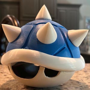 Mario Blue Shell Car Mirror Accessory -*hanger Not Included