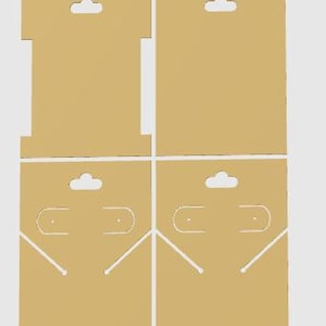 Halskette Ohrring Karte Vorlage, SVG, PNG, STL, 3MF kommerzielle Nutzung, Instant Download, fertig zum Schneiden, Schmuck SVG, Hang Tag, 3D Drucker
