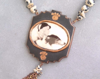 For the Dog Lovers, necklace set