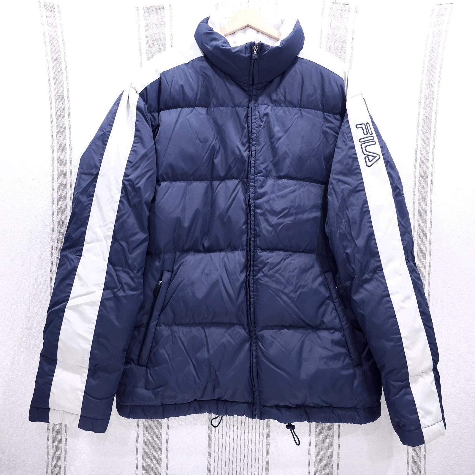 Fila Down Jacket - Etsy Canada