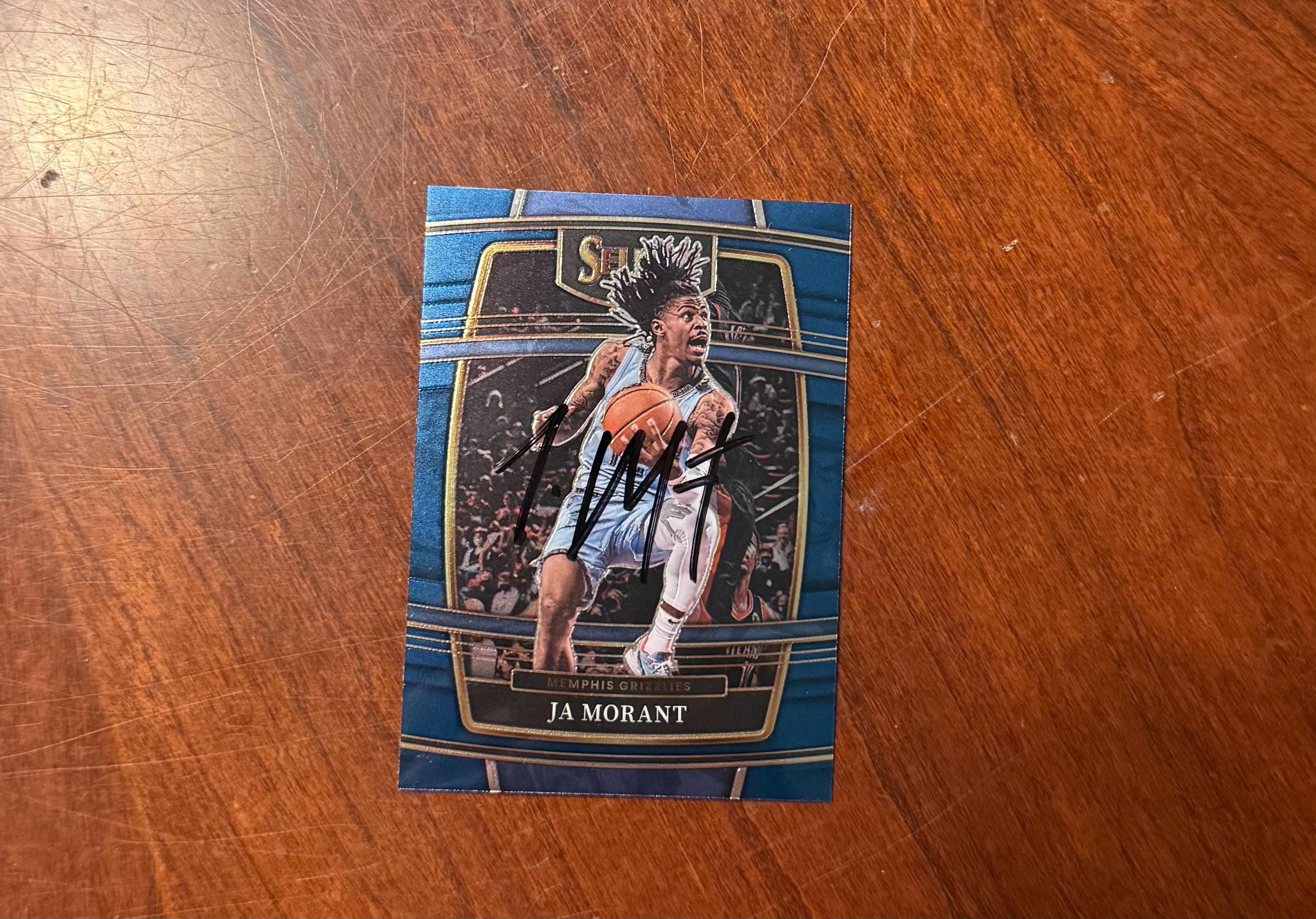 Signed ja morant card - Etsy 日本