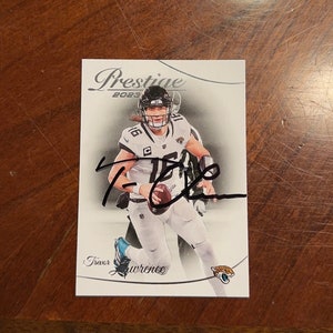 Trevor Lauren handsignierte Karte Panini Prestige Football Jacksonville Jaguars Handsignierte Karte ohne COA