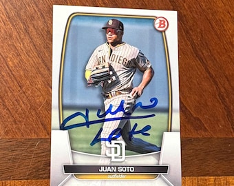 JUAN Gonzalez card autographed - Etsy 日本