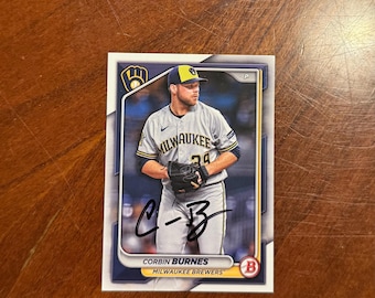 コービン・バーンズ RC 2019 ドンラス #33 野球カード