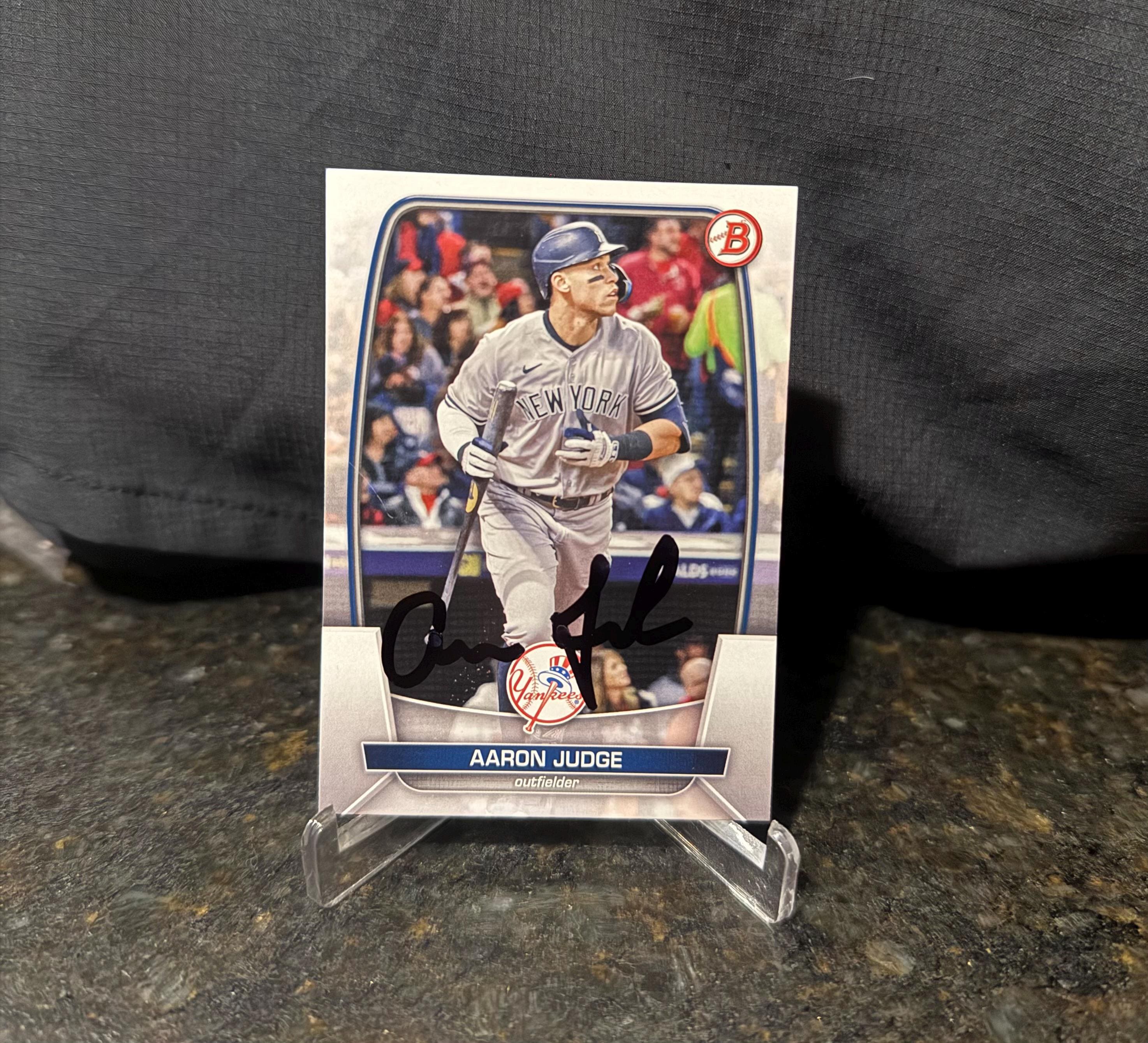 Aaron judge signed card - Etsy 日本