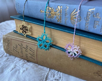 Tatted Bookmarks - Summer’s Delight