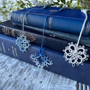Tatted Bookmarks - First Light