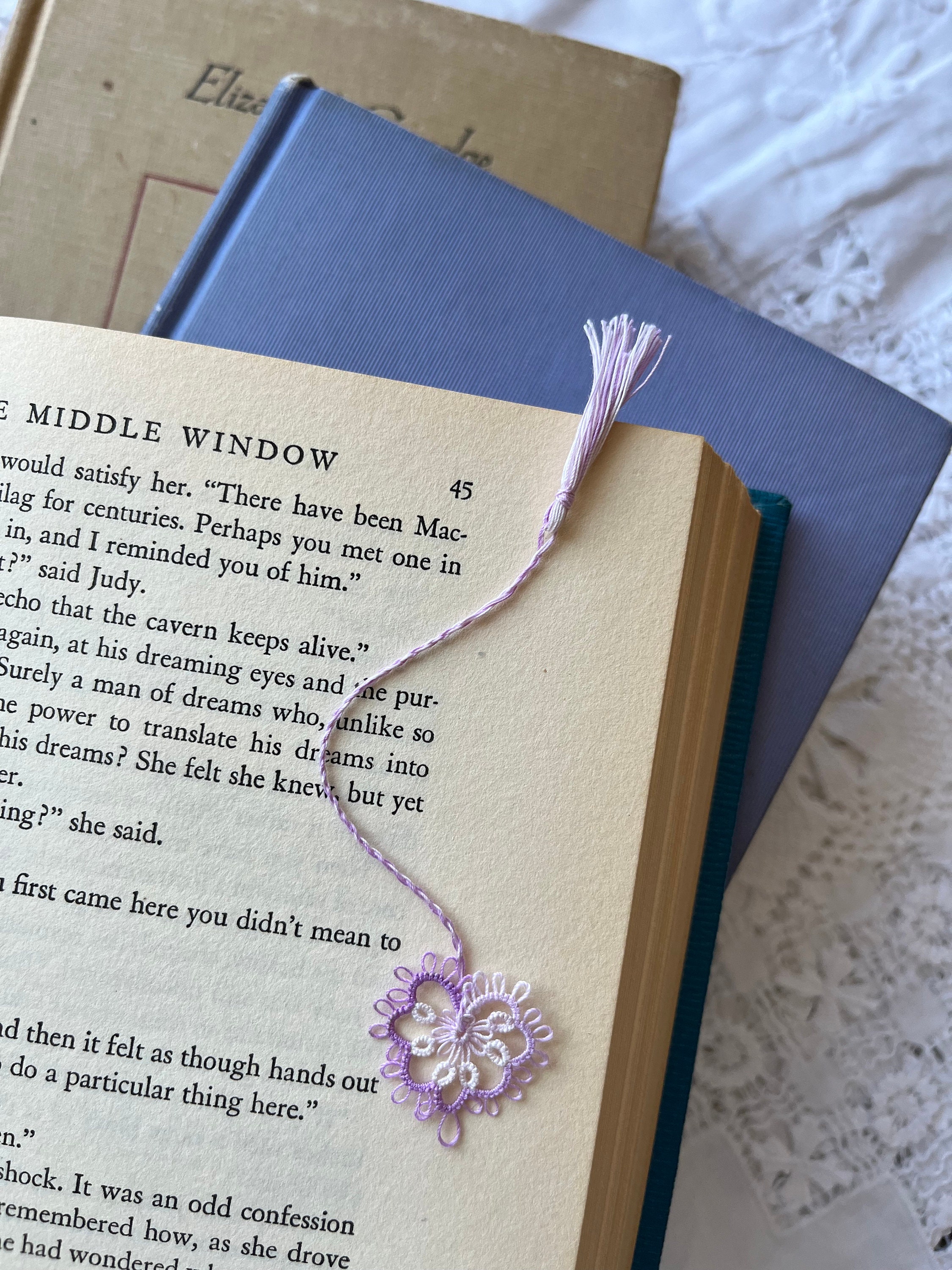 Tatted Bookmarks - Summer’s Delight - Etsy