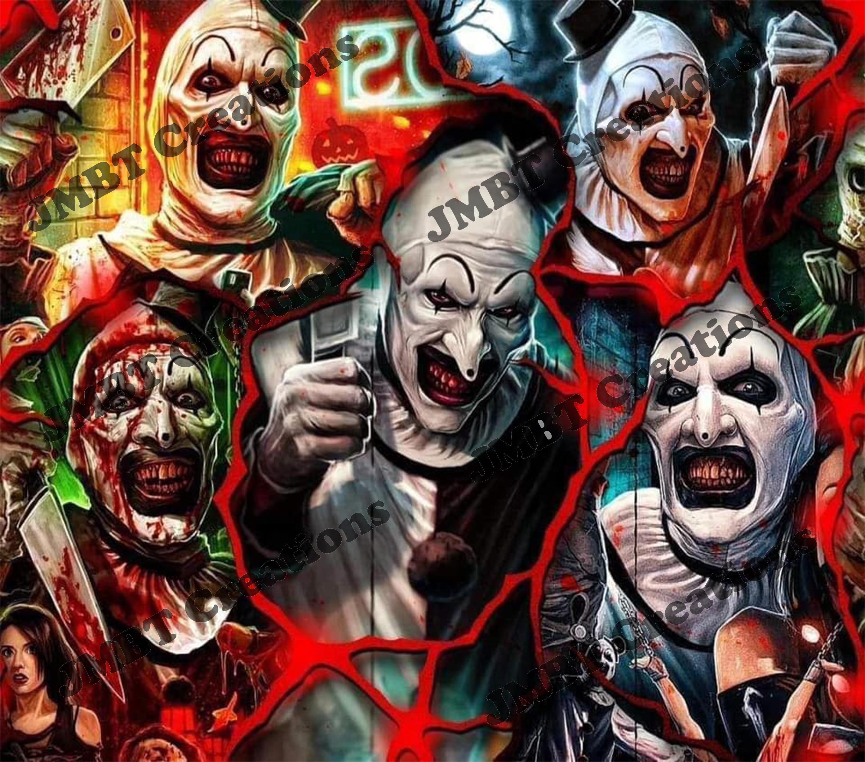 Terrifier Tumbler Wrap