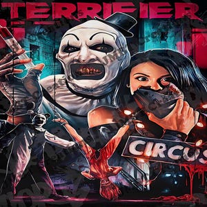 Terrifier Tumbler Wrap